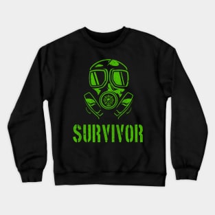 Survival Mask Survivor Crewneck Sweatshirt